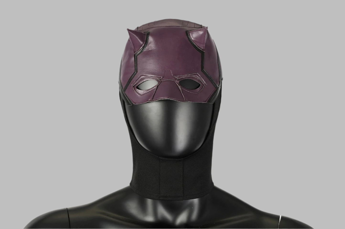 Daredevil Matt Murdock Cosplay Costume Halloween Leather Jumpsuit with Mask