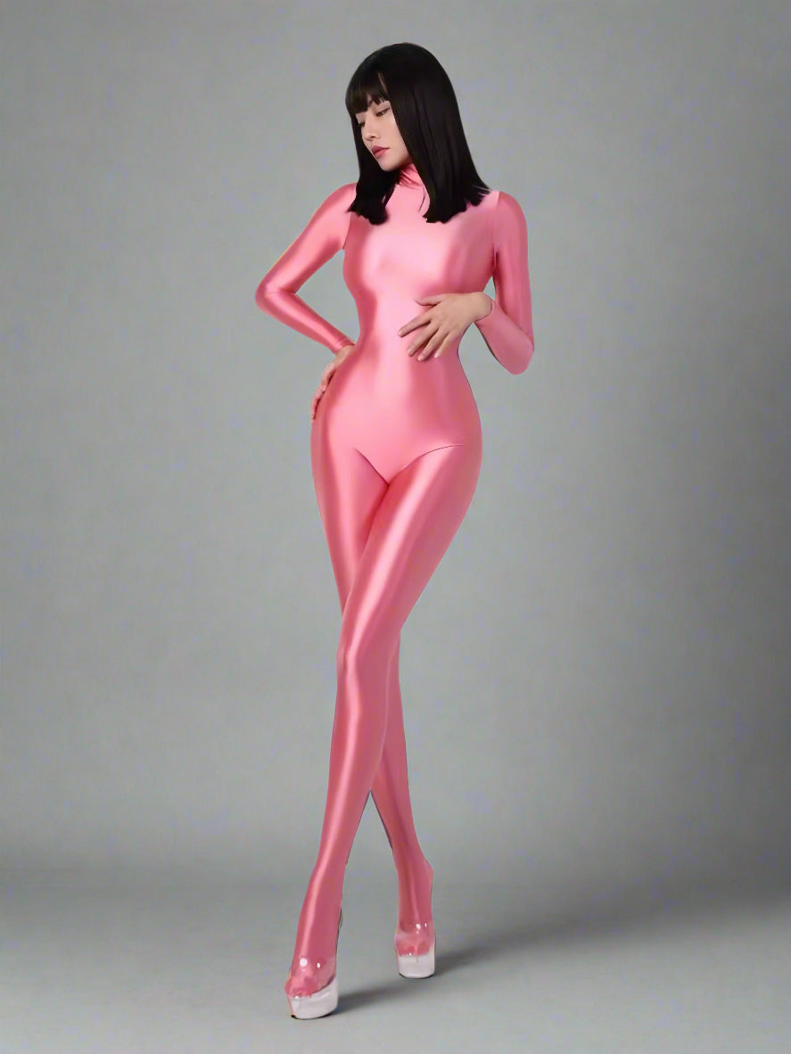 Spandex Nylon Full Bodysuit Zentai Shinny Cosplay Jumpsuit