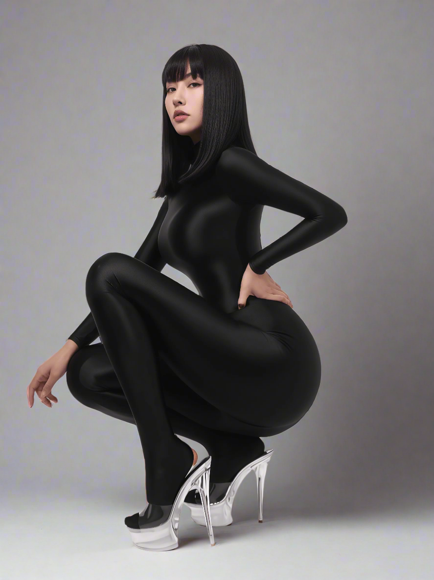 Spandex Nylon Full Bodysuit Zentai Shinny Cosplay Jumpsuit