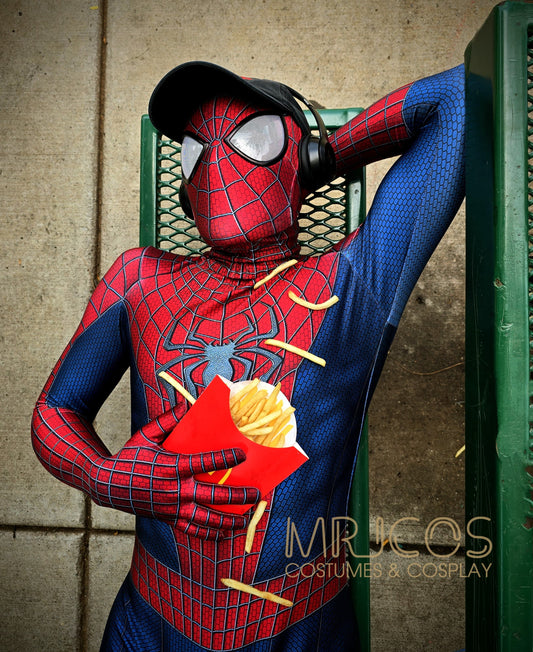 The Amazing Spider Man Spandex Super Hero Suit Cosplay Halloween Costume Zentai