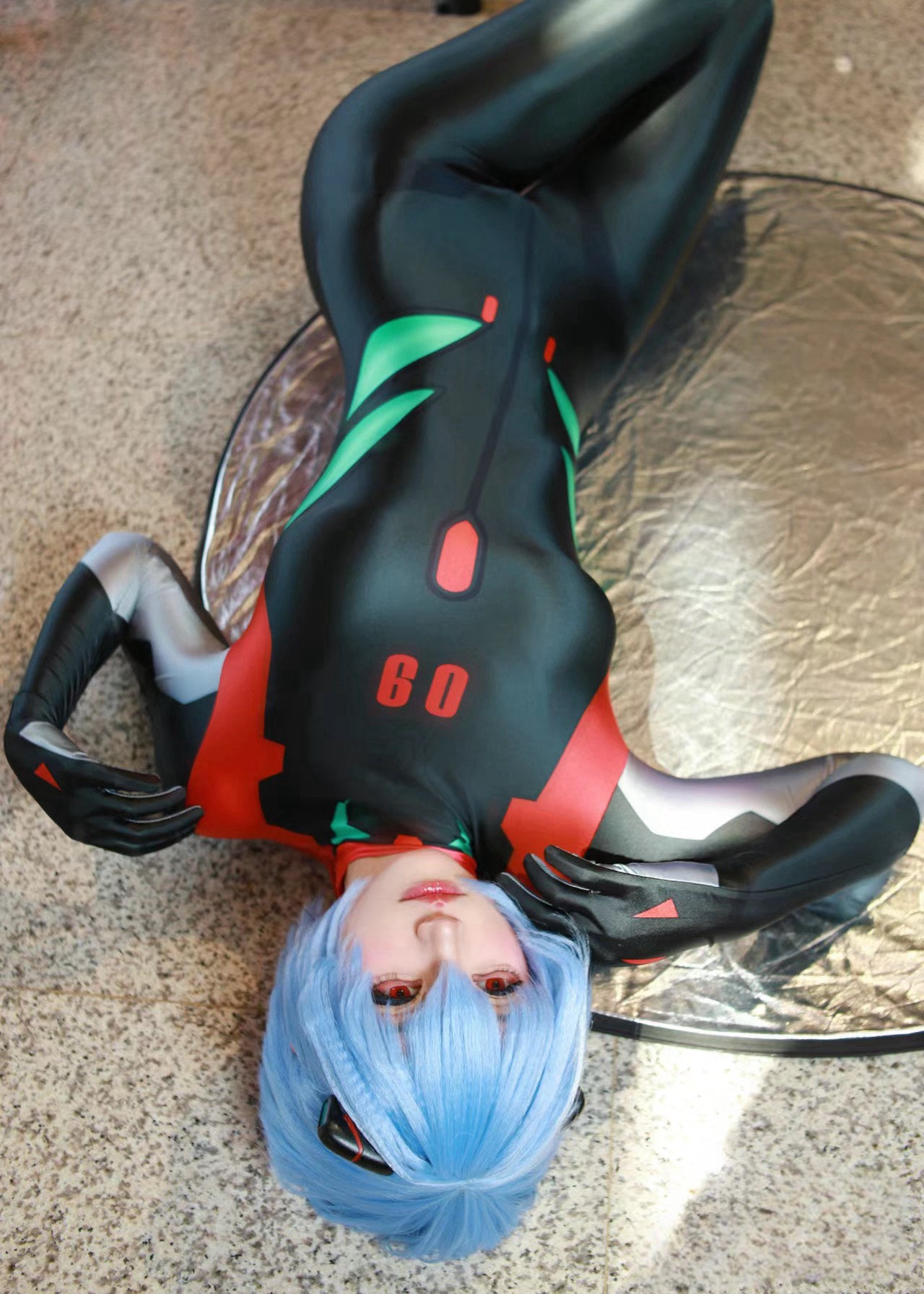 Evangelion EVA Spandex Cosplay Plug Suit Halloween Costume Zentai