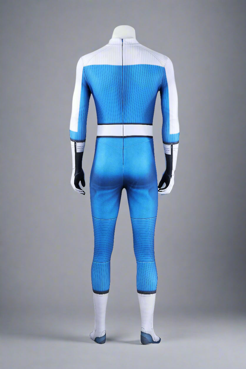 Fantastic 4 First Steps Johnny Storm / Human Torch Cosplay Halloween Costume Full Bodysuit