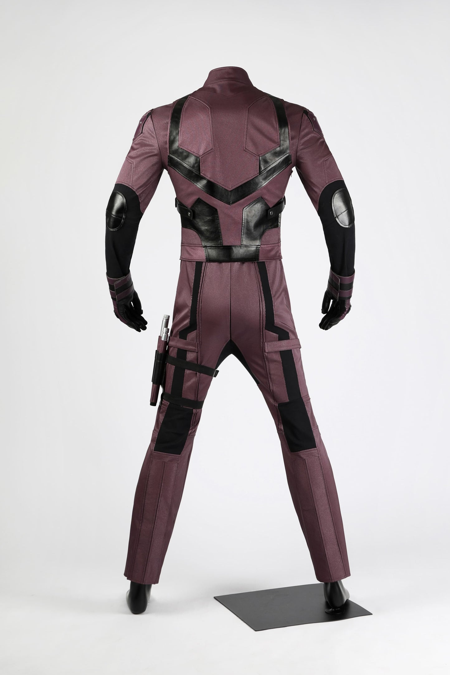 Daredevil Matt Murdock Cosplay Costume Halloween Leather Jumpsuit with Mask