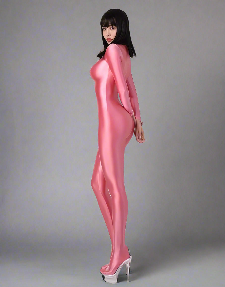 Spandex Nylon Full Bodysuit Zentai Shinny Cosplay Jumpsuit