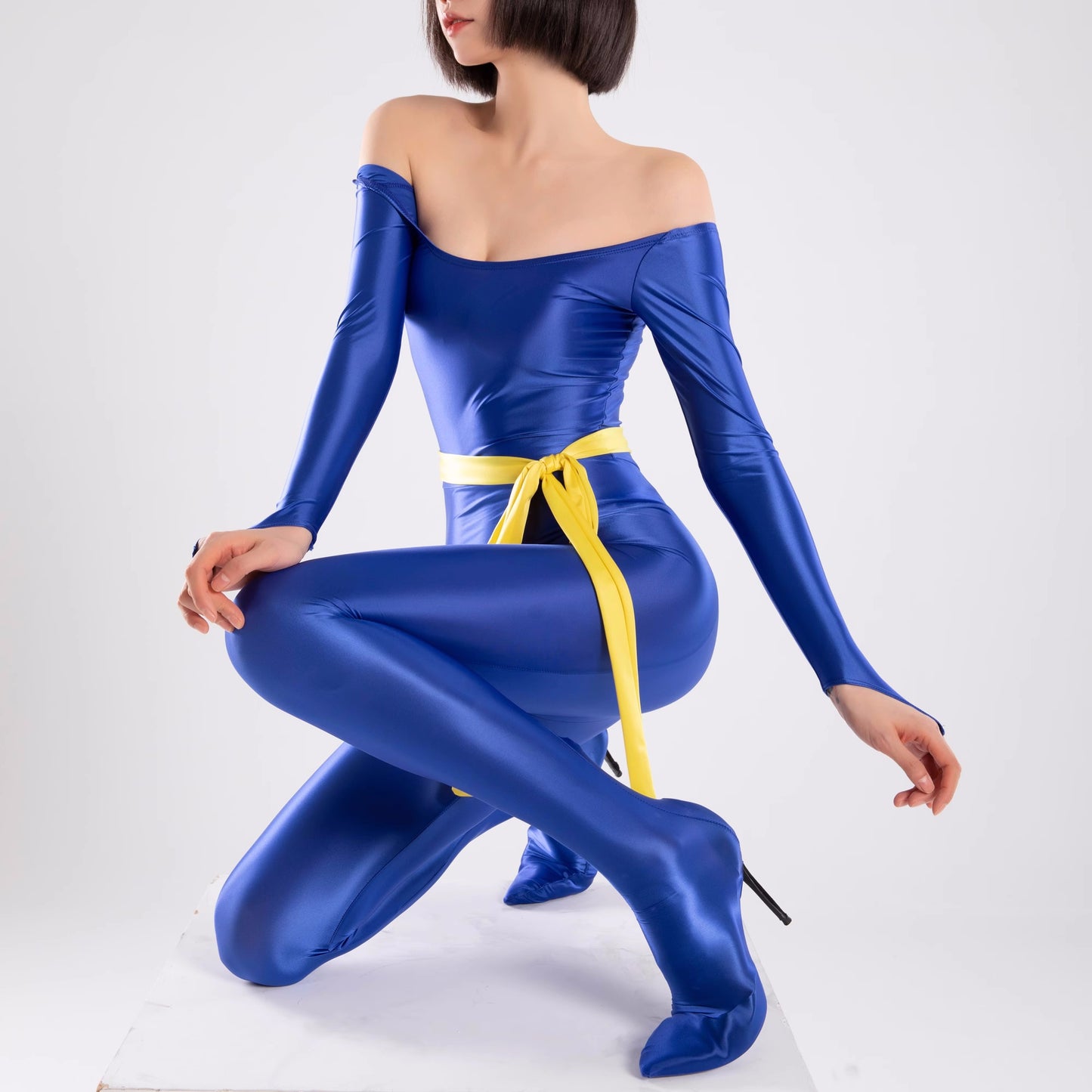 Cat's Eye Cosplay Costume Spandex Full Bodysuit Zentai