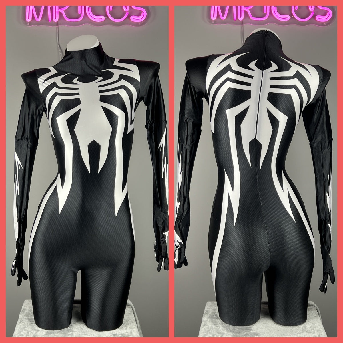 Woman Spandex Cosplay Full Bodysuit Halloween Costume Zentai