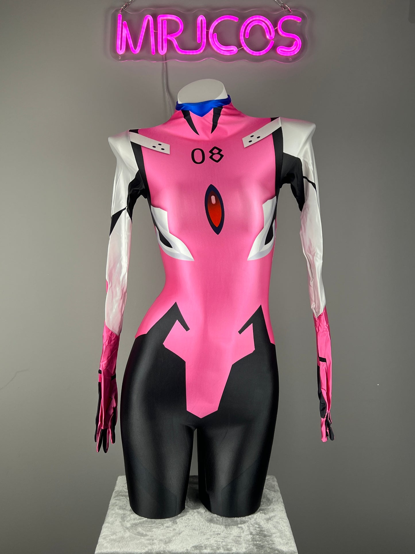 Evangelion EVA Spandex Cosplay Plug Suit Halloween Costume Zentai