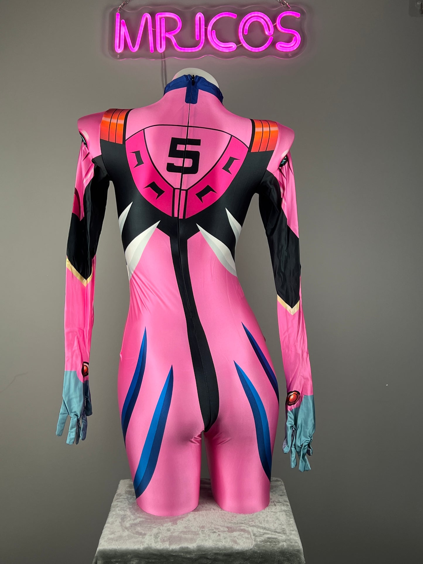 Evangelion EVA Spandex Cosplay Plug Suit Halloween Costume Zentai