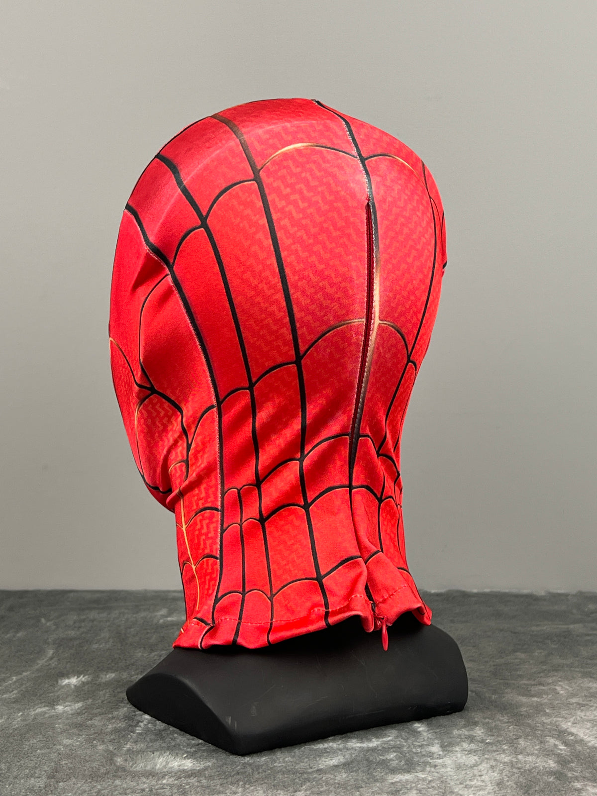 Handmade Iron Spiderman Cosplay Mask with Built-in Faceshell