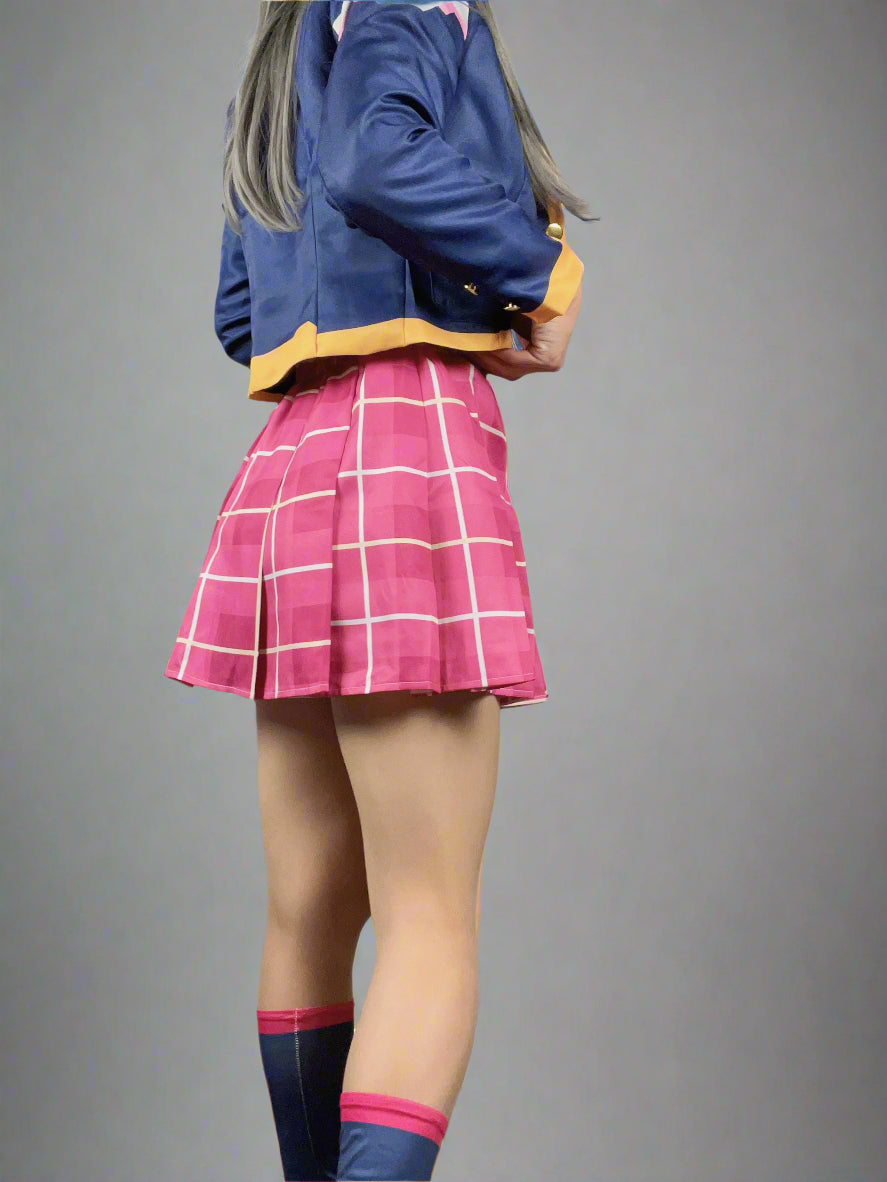 Video Game Overwatch Inspired DVA 3-Year Anniversary Cosplay Costume Set - MRJCOS