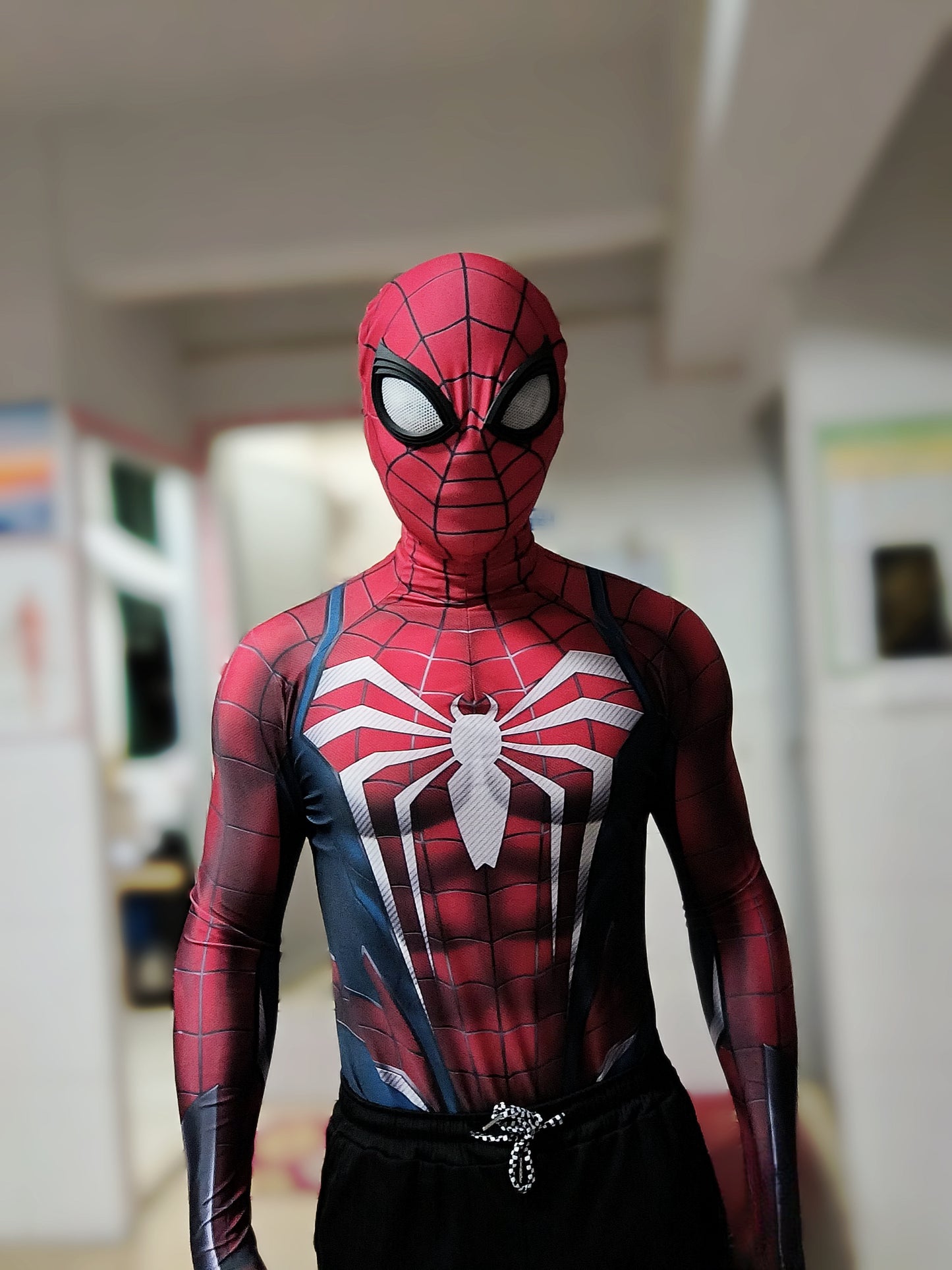 Super Hero Spider Cosplay Full Bodysuit Halloween Costume Zentai