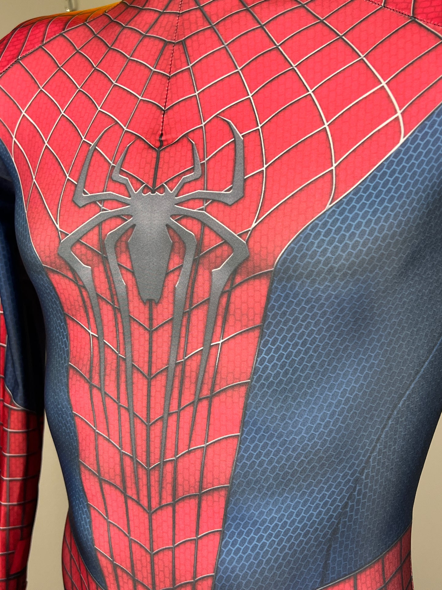 Super Hero Amzing Spider Cosplay Full Bodysuit Halloween Costume Zentai