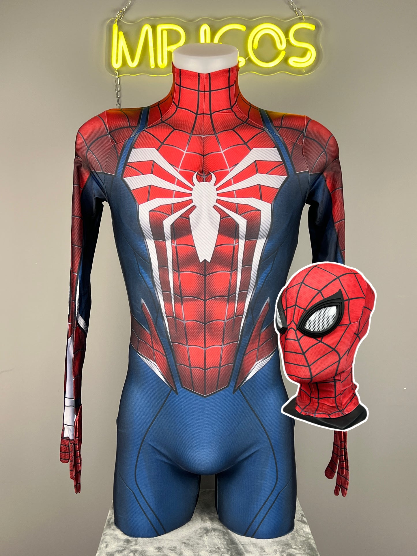 Super Hero Spider Cosplay Full Bodysuit Halloween Costume Zentai