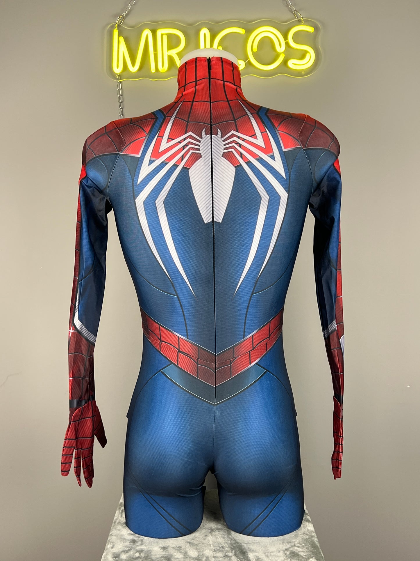 Super Hero Spider Cosplay Full Bodysuit Halloween Costume Zentai