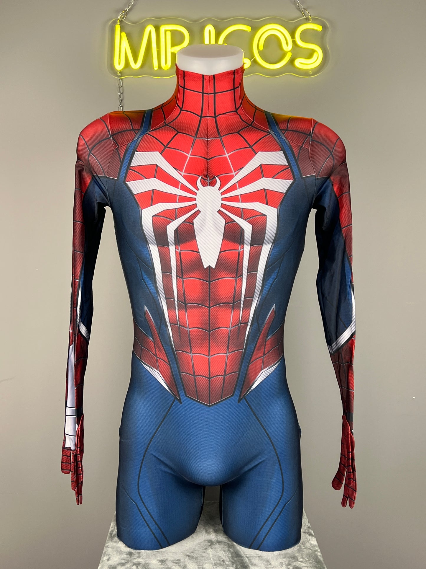 Super Hero Spider Cosplay Full Bodysuit Halloween Costume Zentai