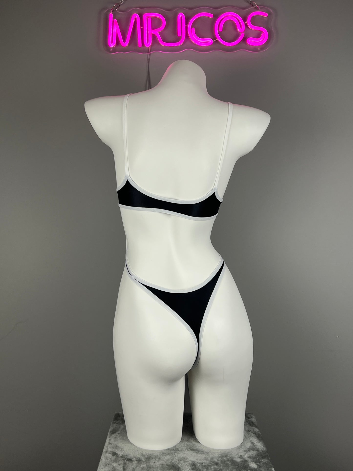 Satin Spandex BodySuit Swimming Suit Lingerie