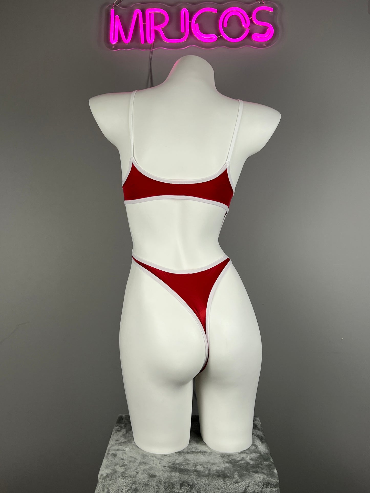 Satin Spandex BodySuit Swimming Suit Lingerie