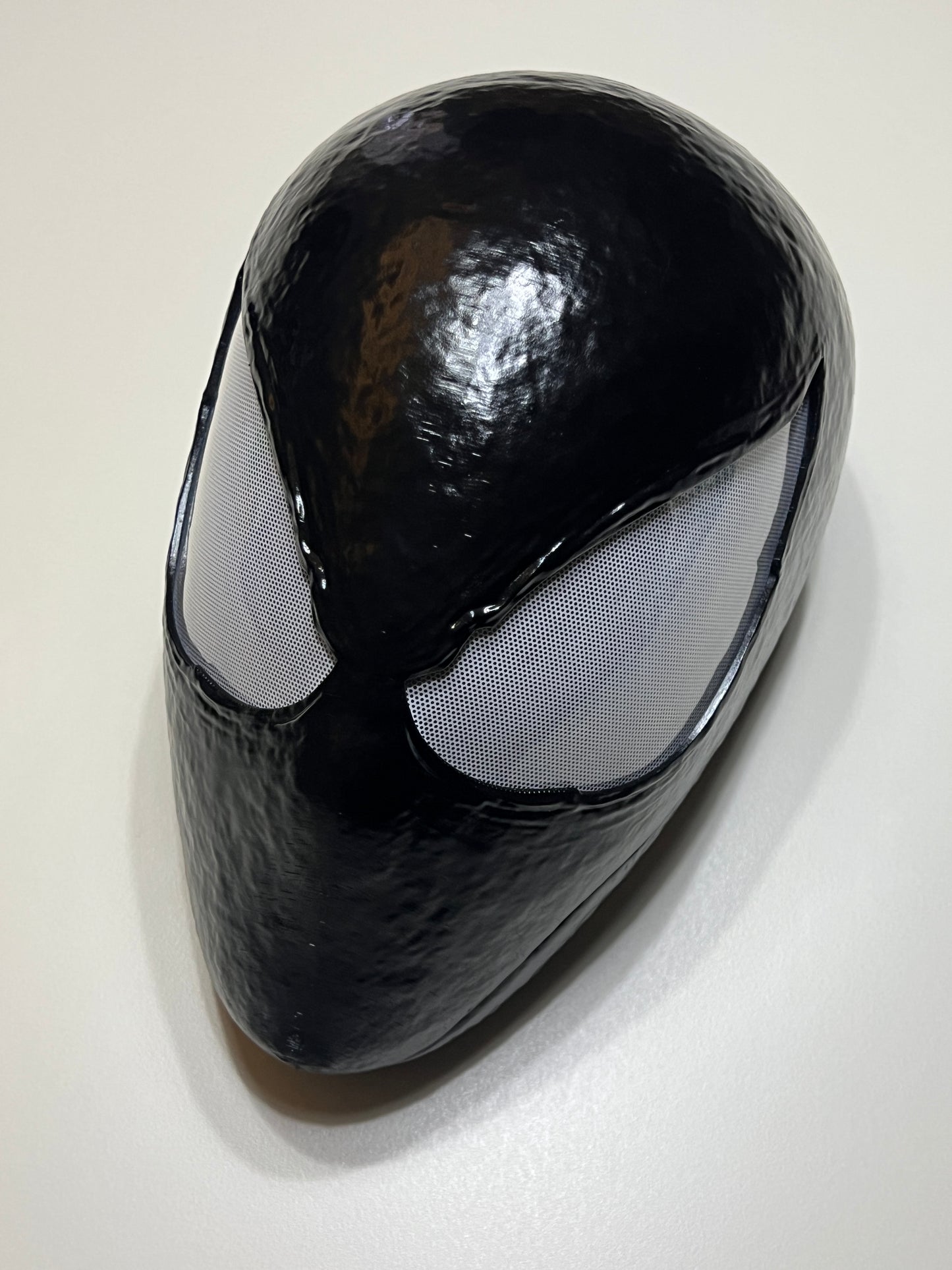 Hand-made 3D Printed Venom Spiderman Cosplay Mask Faceshell