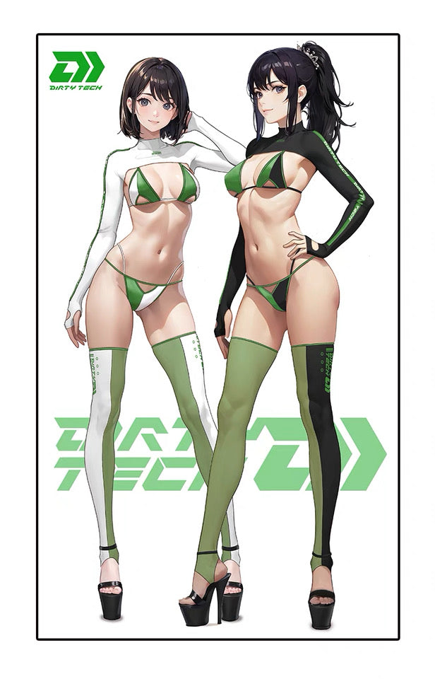 Anime Spandex Swimwear Sexy Bikini Cosplay Set