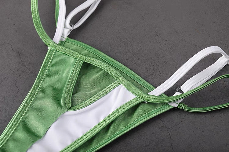Anime Spandex Swimwear Sexy Bikini Cosplay Set