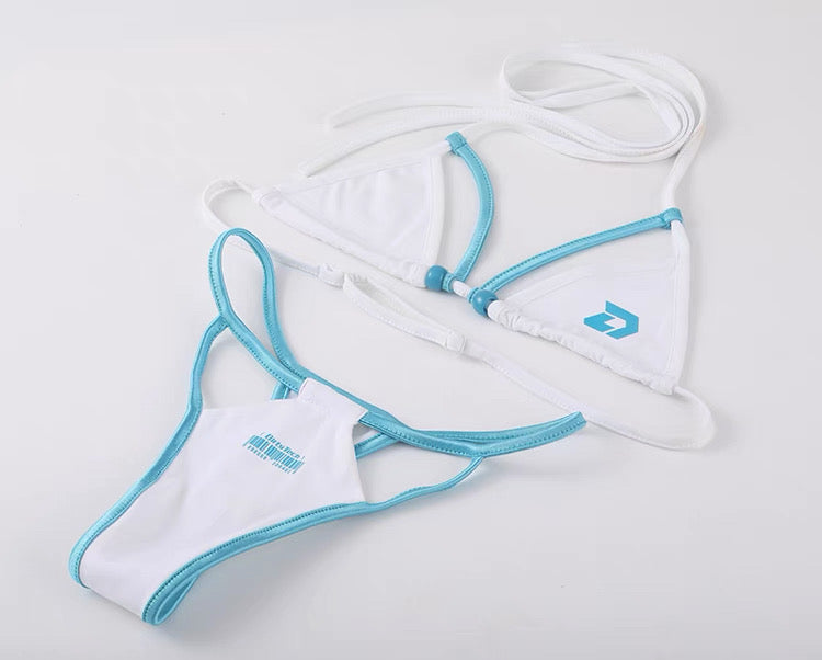 Anime Spandex Swimwear Sexy Bikini Race Queen Cosplay Set