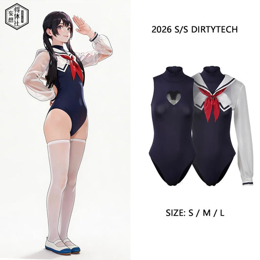Anime JK Style 2-Piece Sailor Suit Swimsuit