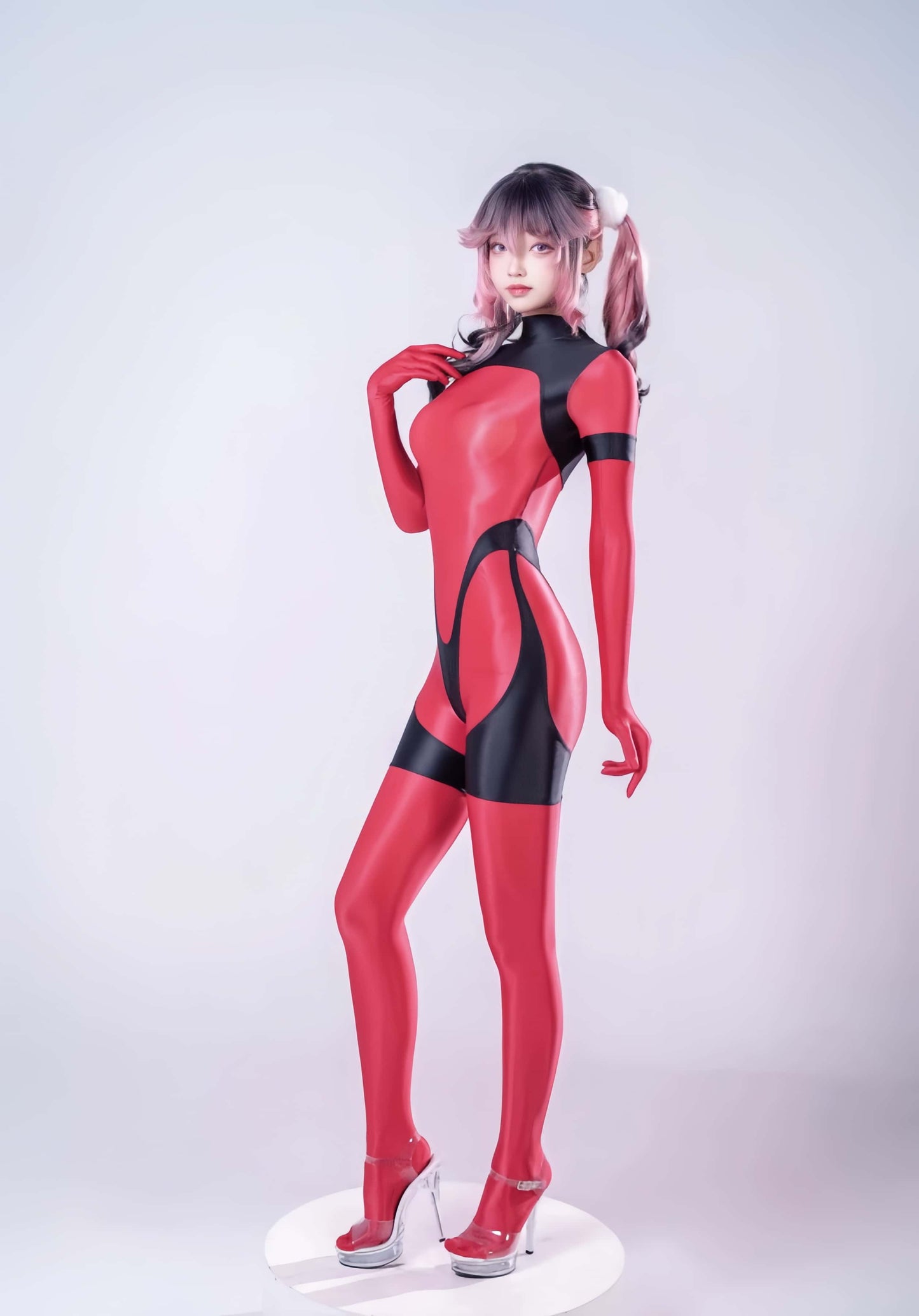 Cyberpunk Anime Spandex Swimwear Racing Suit Wet Suit Full Bodysuit Zentai