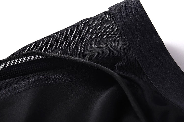 Anime Style 2-Piece Short Gymnastics Uniform Sports Tank Top with Sexy Cutout Shorts