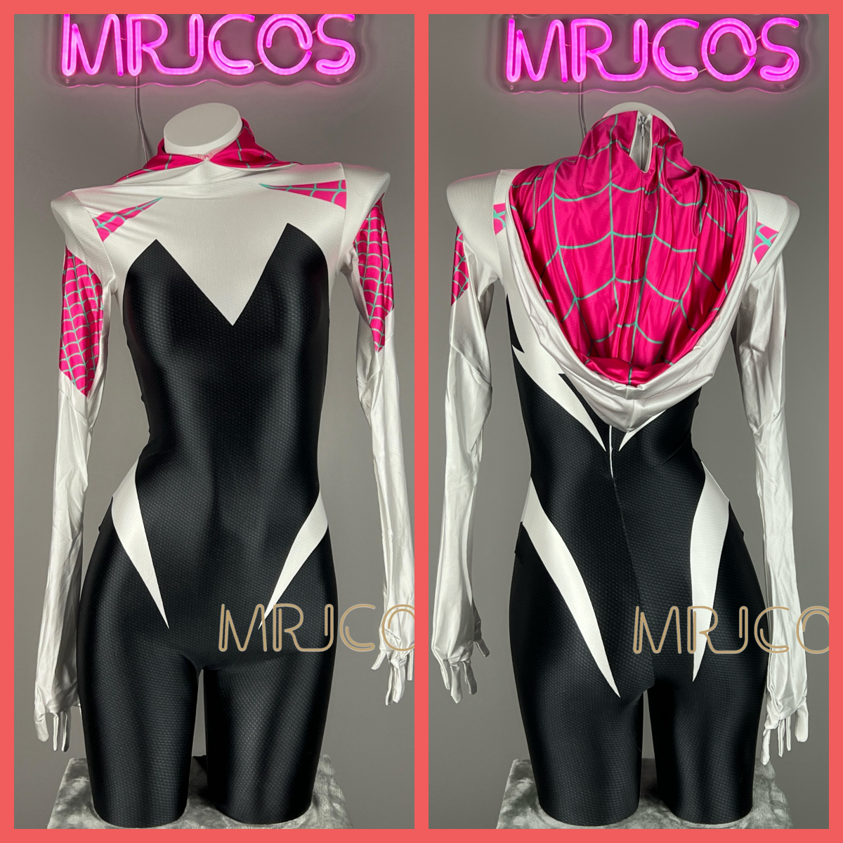 Super Hero Spandex Cosplay Full Bodysuit Halloween Costume Zentai