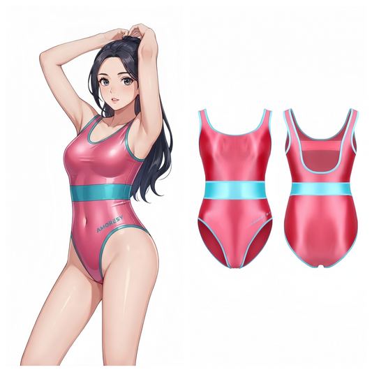 AMORESY Xena High-Leg Swimsuit Leotard