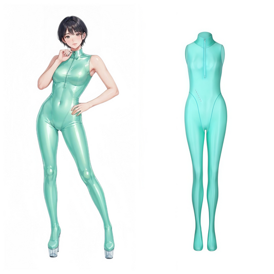 Amoresy Zenitha Series Sheer Sleeveless Catsuit