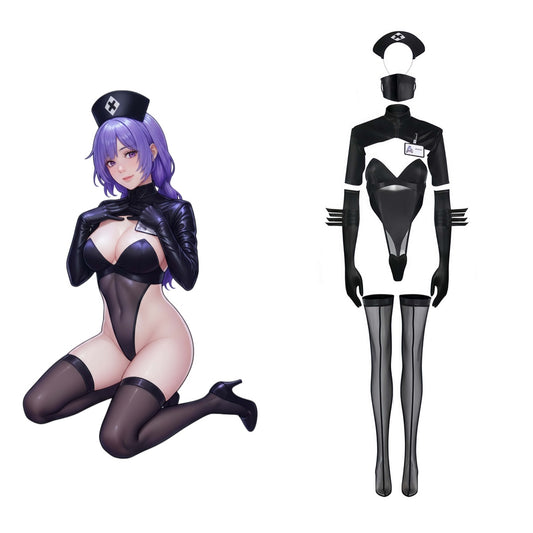 Azur Lane Mogador "Restricted" Nurse Cosplay Costume - Complete Set