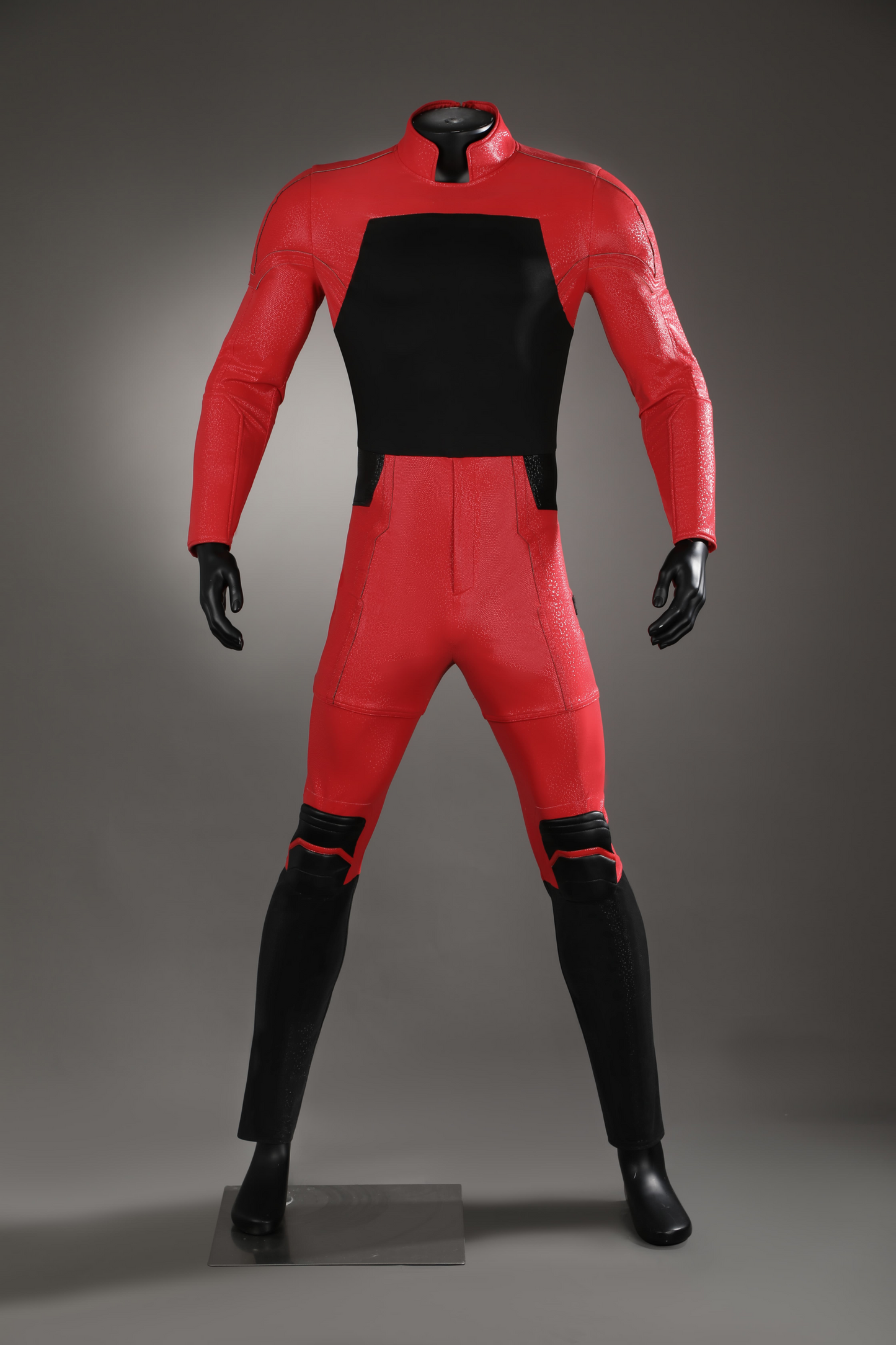 Daredevil Matt Murdock Cosplay Costume Halloween Leather Jumpsuit with Mask