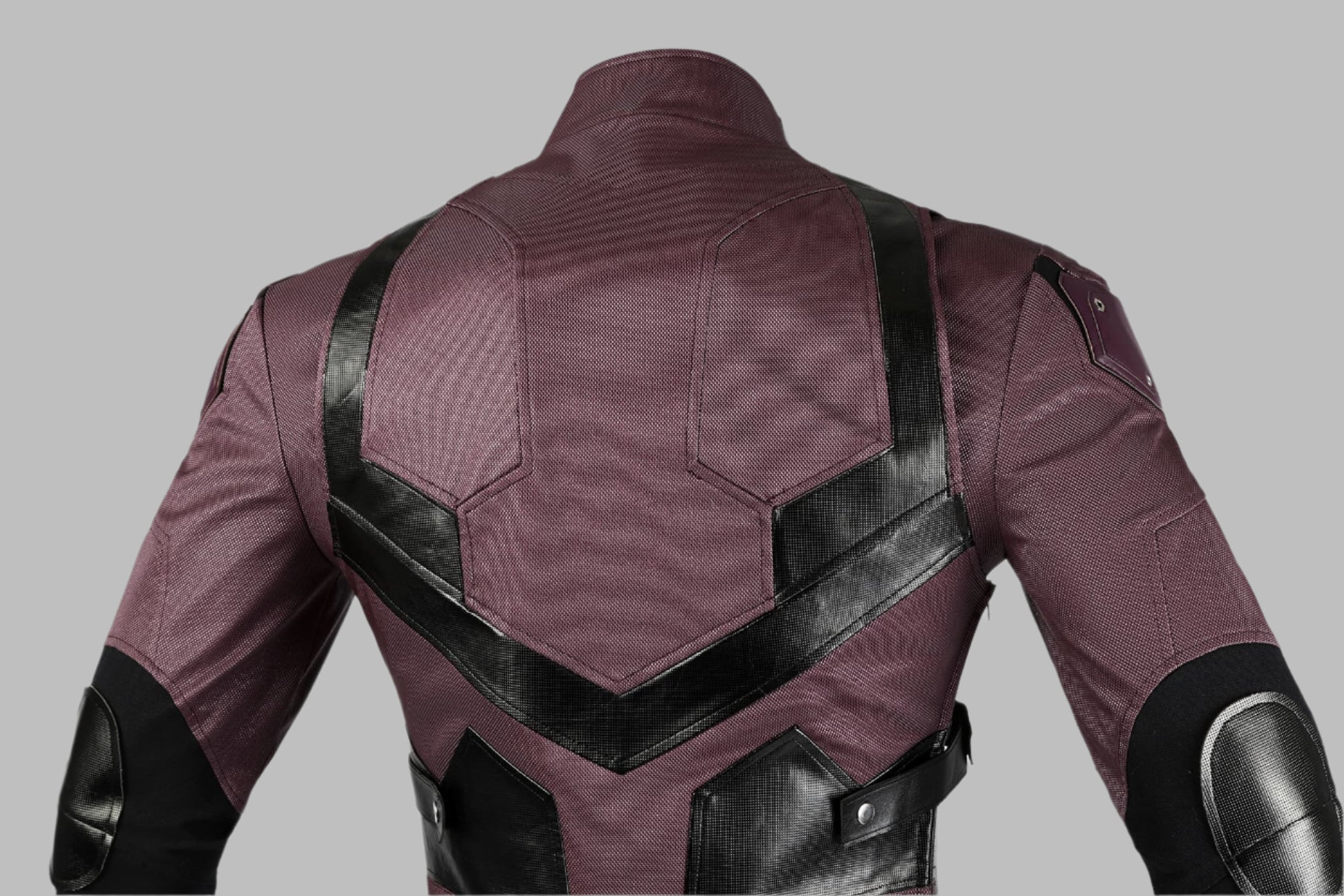 Daredevil Matt Murdock Cosplay Costume Halloween Leather Jumpsuit with Mask