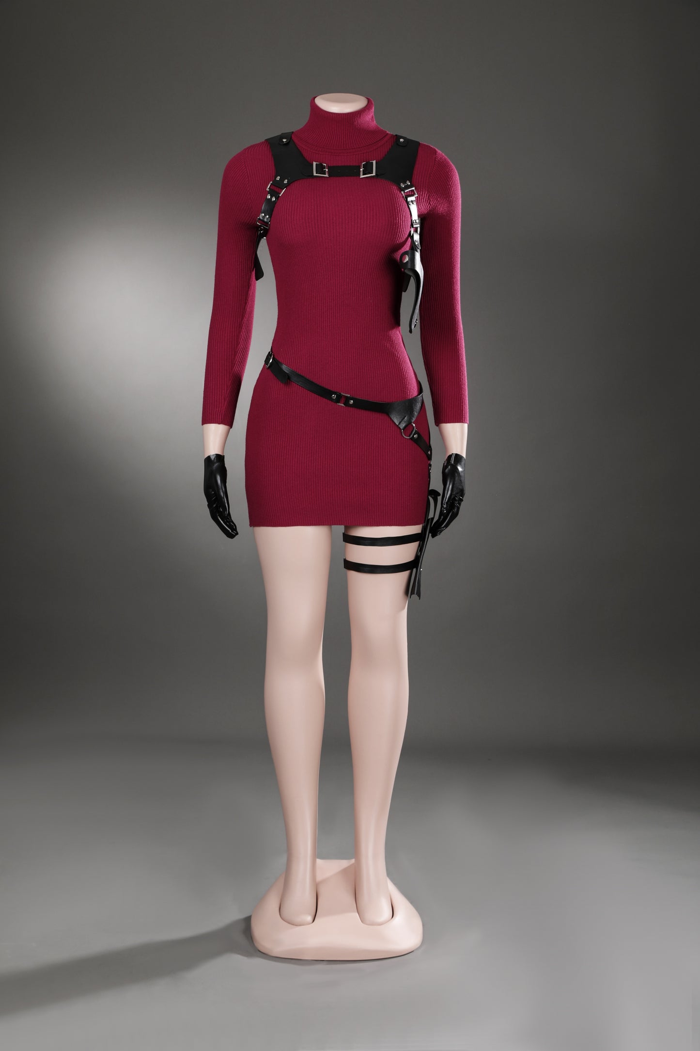 Resident Evil 4 Ada Wong Cosplay Dress Halloween Costume