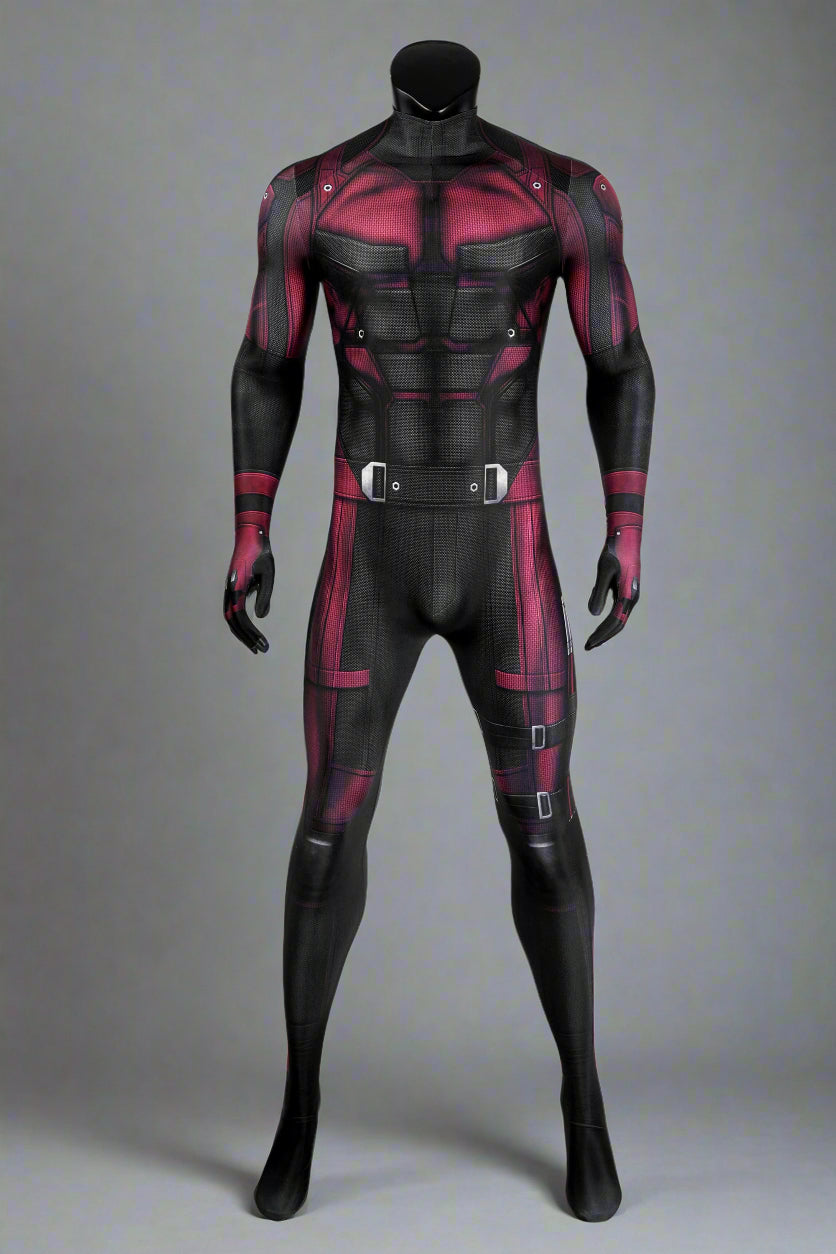 Daredevil Matt Murdock Cosplay Costume Halloween Bodysuit Zentai