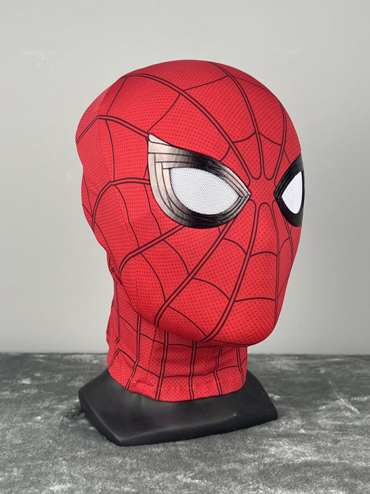 Handmade Peter Parker Cosplay Mask with Built-in Faceshell