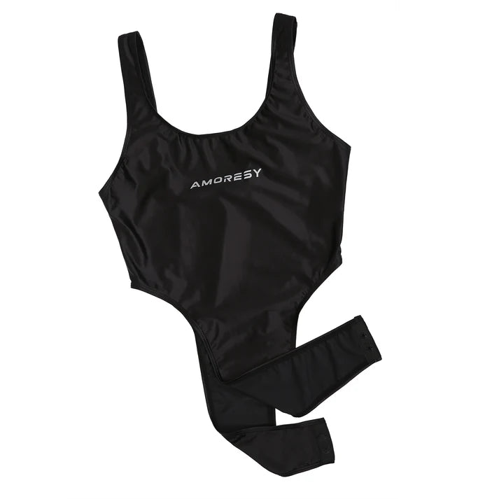 AMORESY Ravelle Ultra High-Leg Snap-Crotch Bodysuit Top
