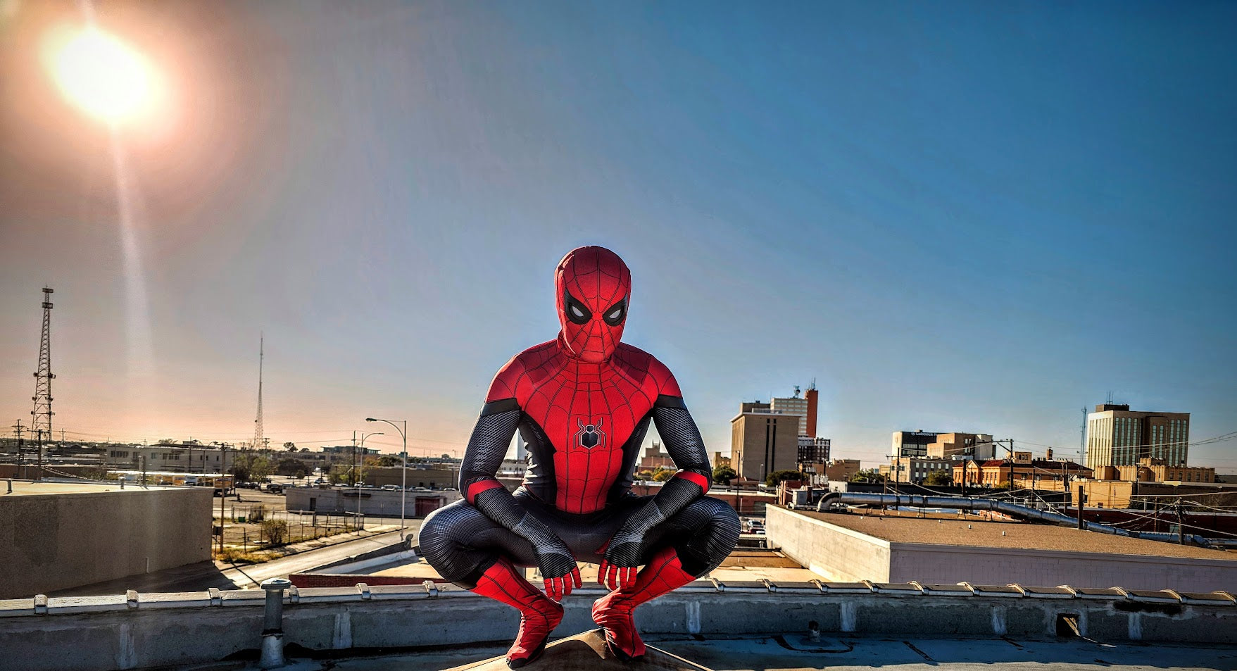 Far From Home Spiderman Suit Cosplay Halloween Costume Zentai