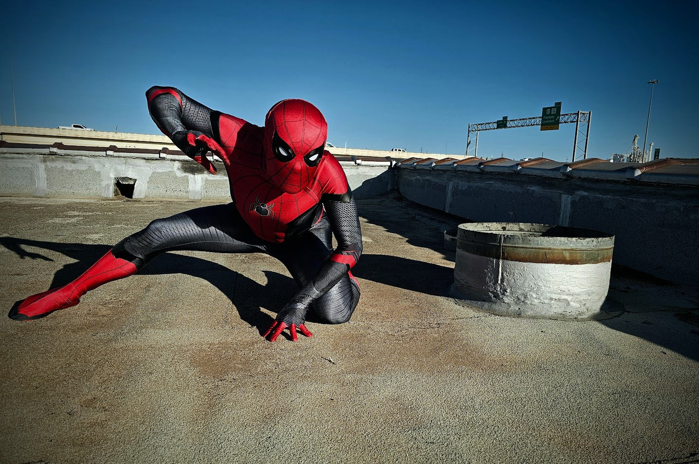 Far From Home Spiderman Suit Cosplay Halloween Costume Zentai