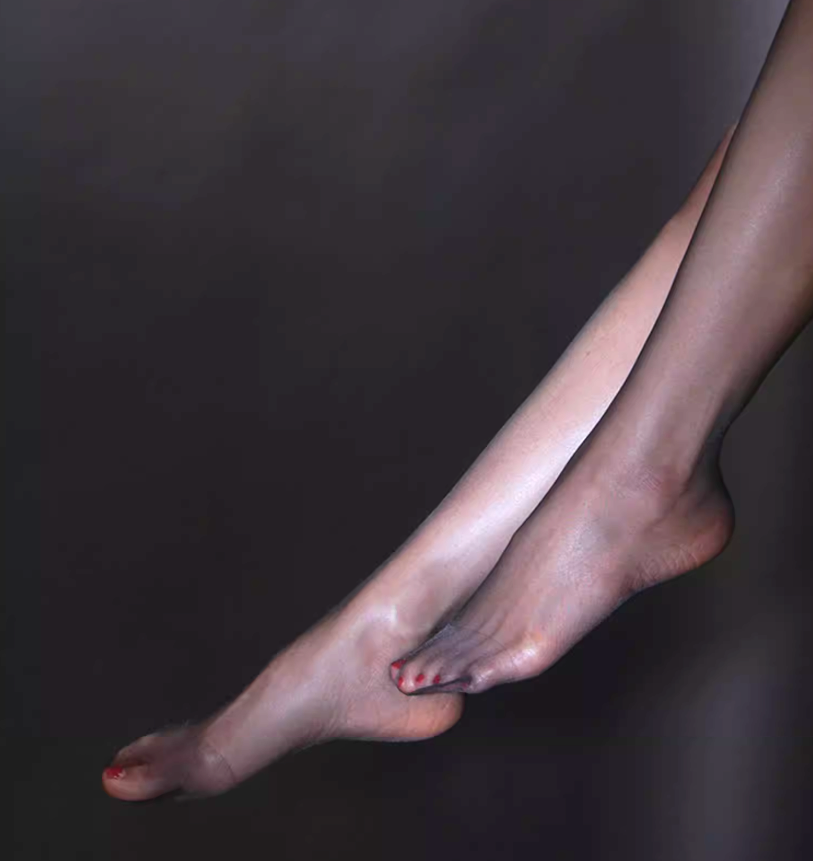 ttotvia T656 1D Ultra Thin Sheer Toe Crotchless Pantyhose Nylon Tights