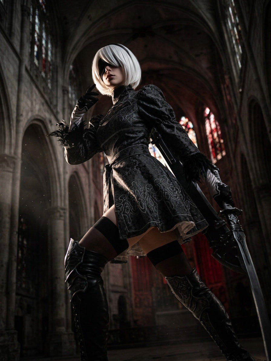 NieR Automata 2B YoRHa costume set