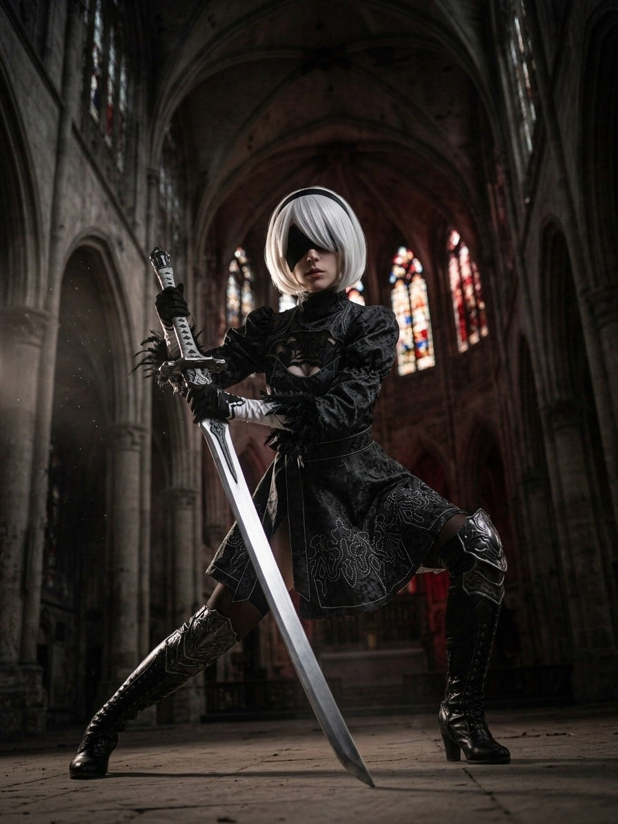 NieR Automata 2B YoRHa costume set