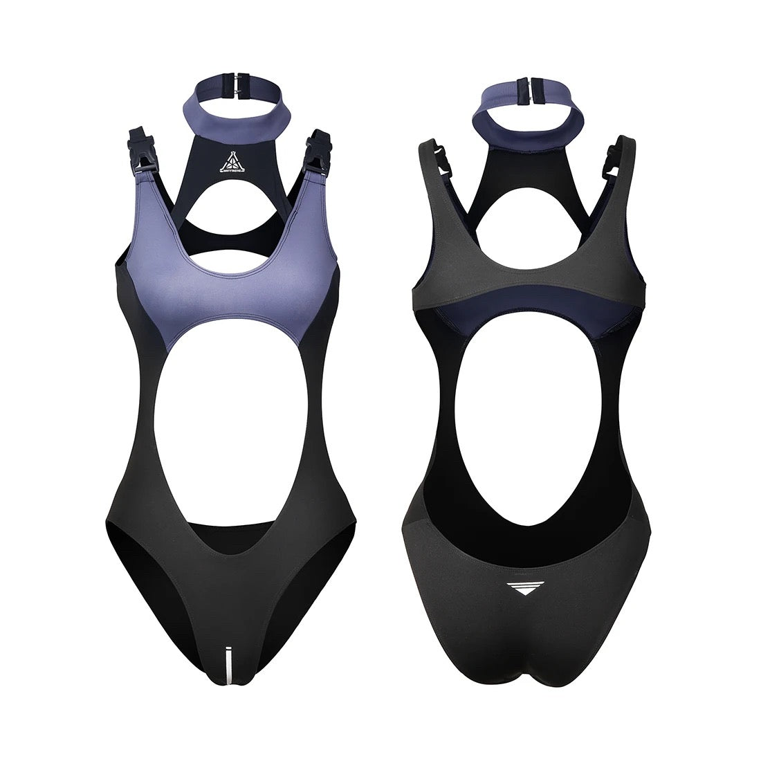 Tactical Cyberpunk Girl Racing Swimsuit Cutout One-Piece Spandex Cosplay Bodysuit