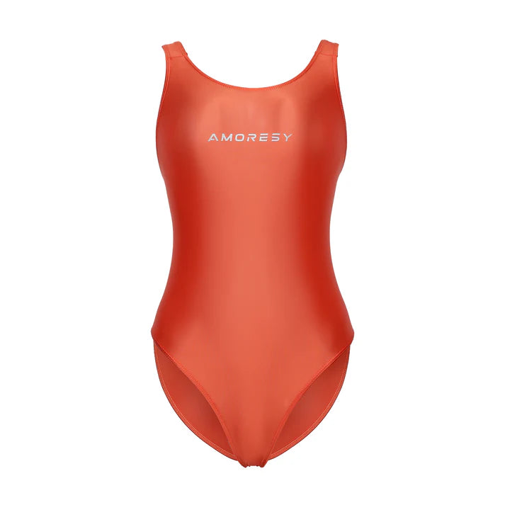 Amoresy Gaea C Series Sheer High-Leg Backless Swimsuit Leotard