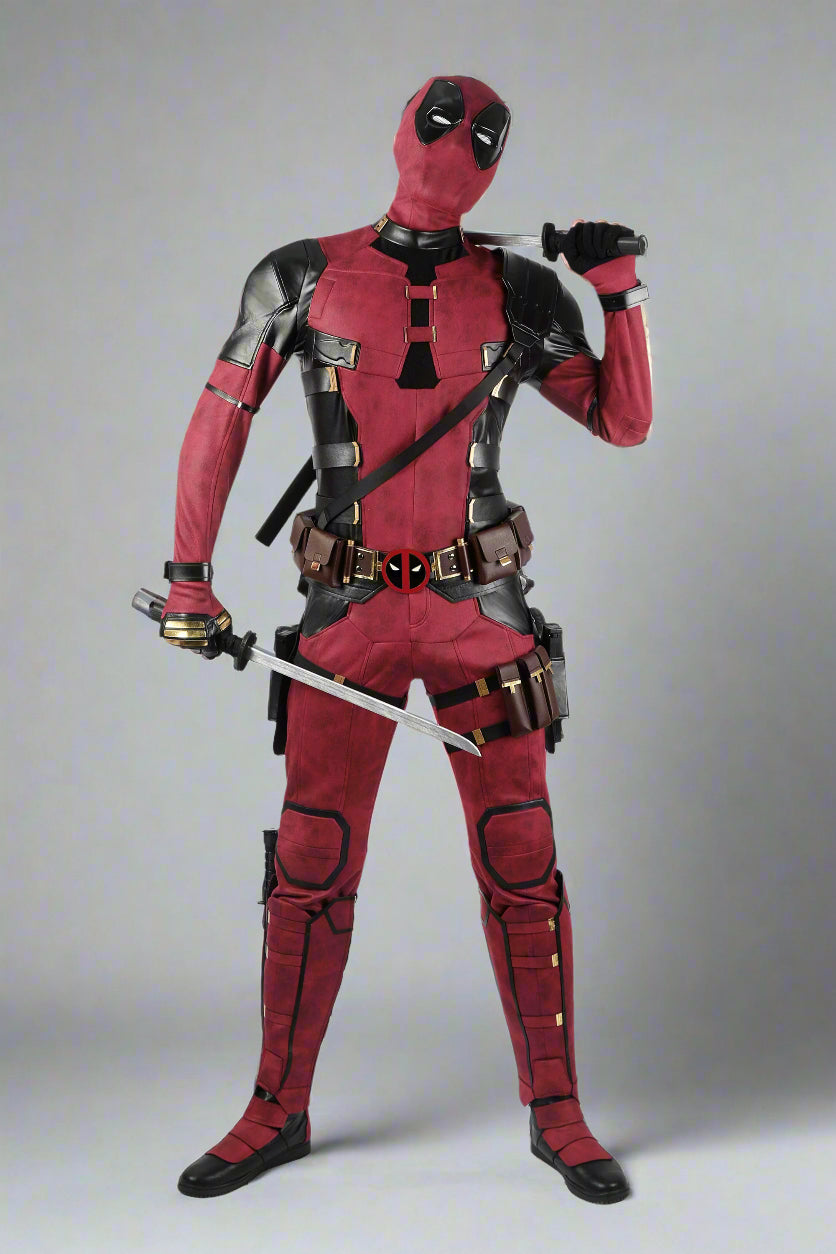 Deadpool 3 Deadpool & Wolverine Wade Wilson Deadpool Cosplay Costume