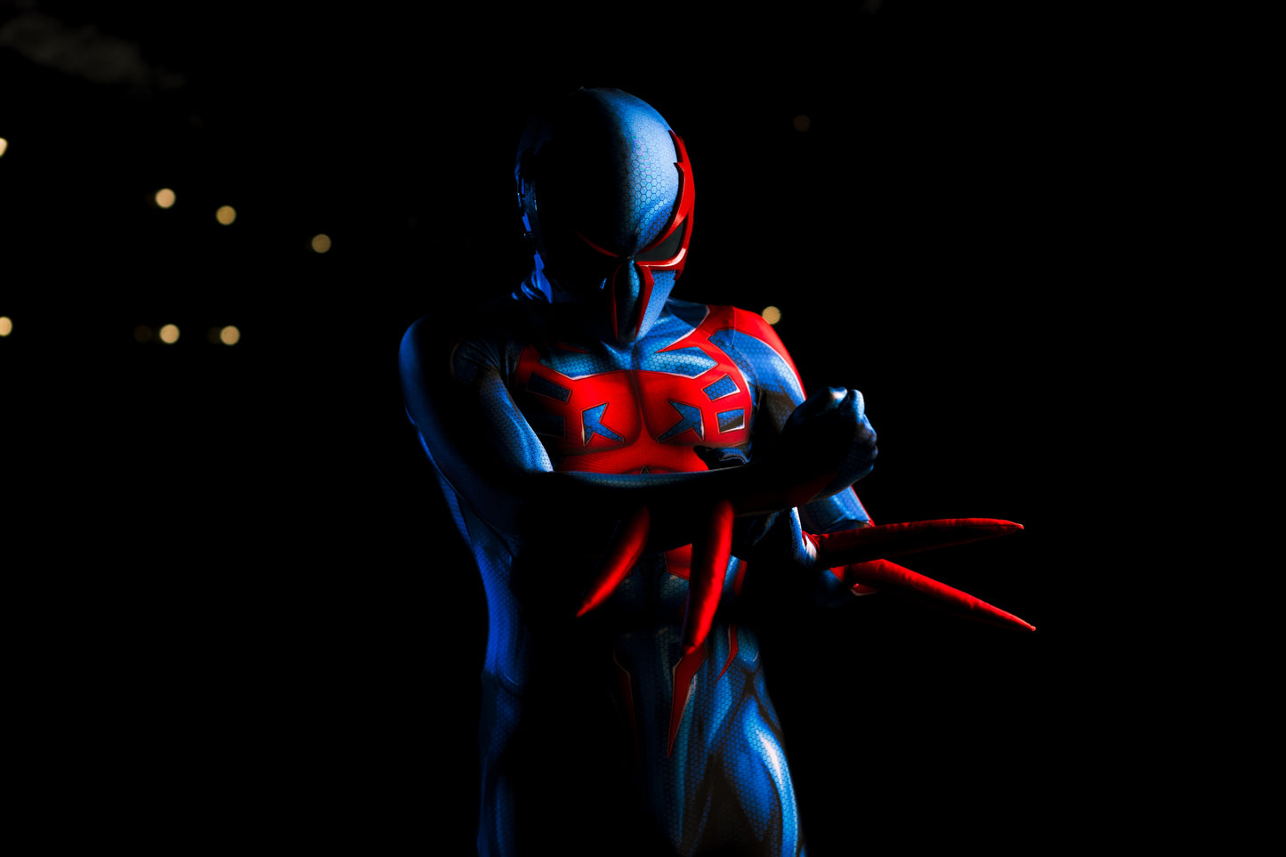 Custom Made Spiderman 2099 Suit Cosplay Halloween Costume Zentai