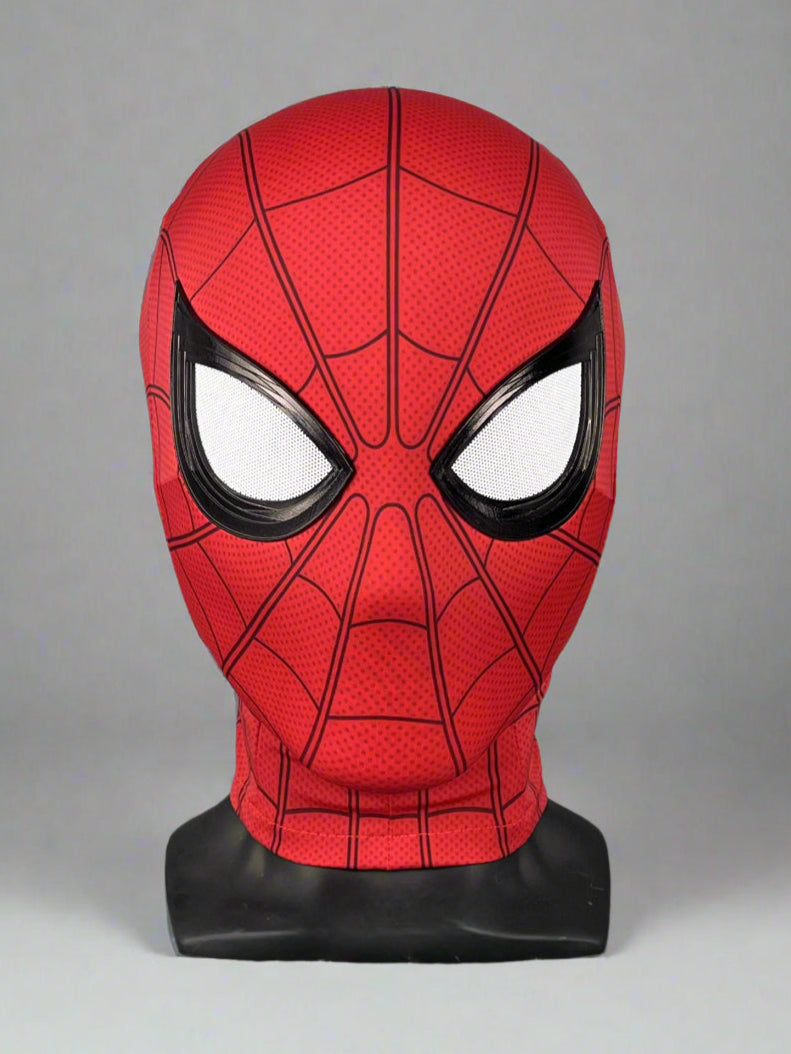  Hand-made Far From Home Spiderman Cosplay Halloween Mask with Faceshell