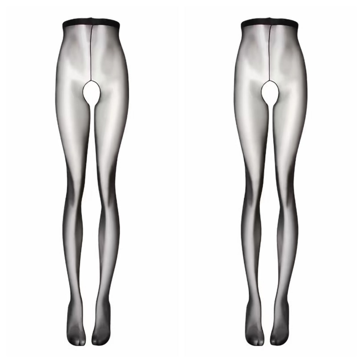 Collant de luxe 1D ultra-fin "Seconde peau" ttotvia – Mat, sans couture et ultra-doux