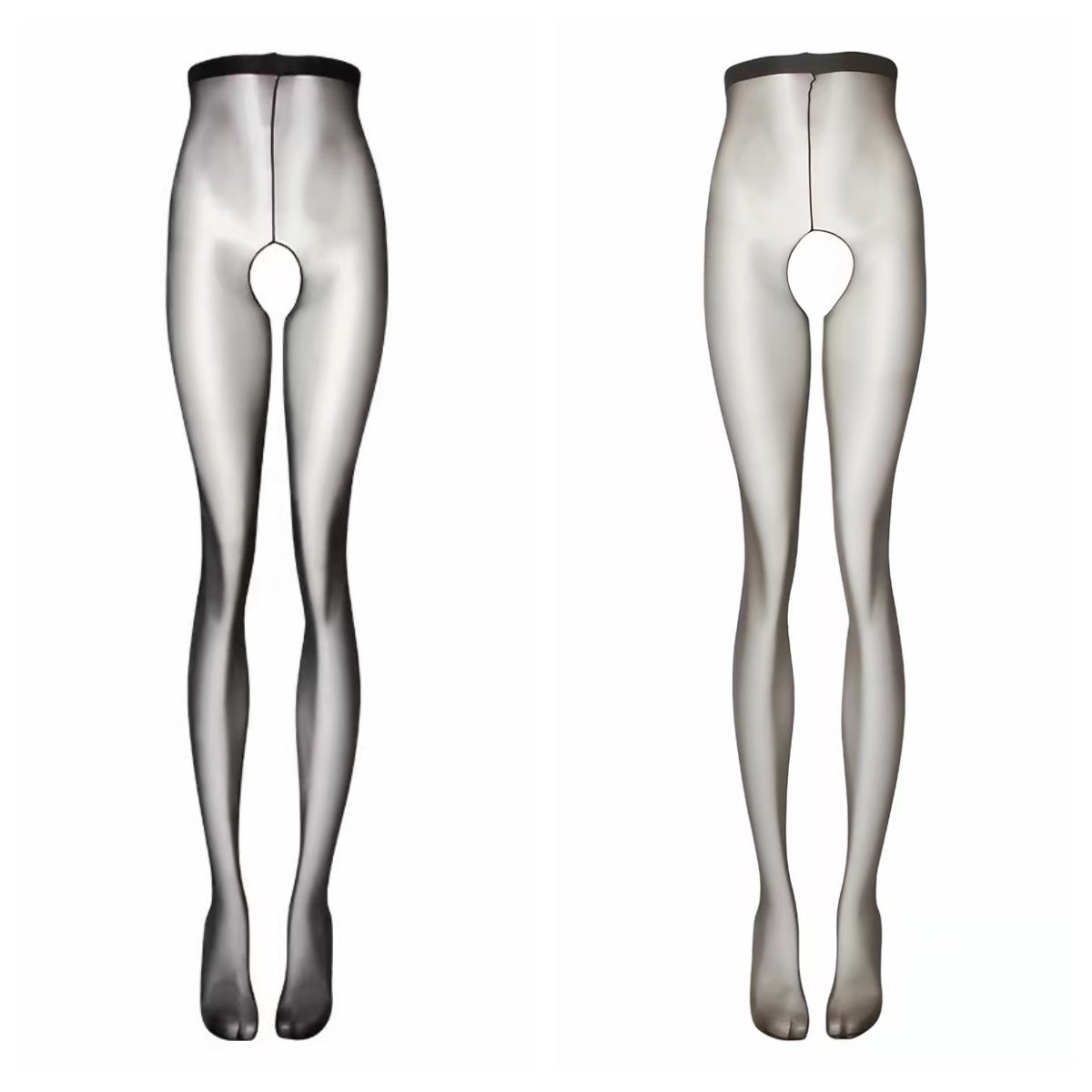 Collant de luxe 1D ultra-fin "Seconde peau" ttotvia – Mat, sans couture et ultra-doux